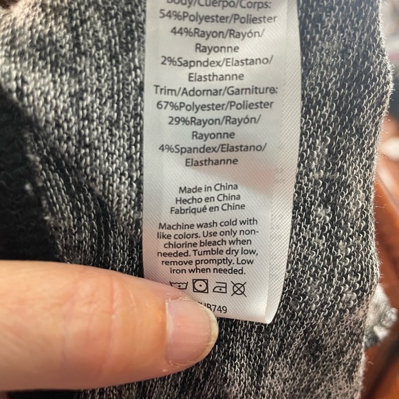 Gray and Black Soft Pants - Picture 2 of 6